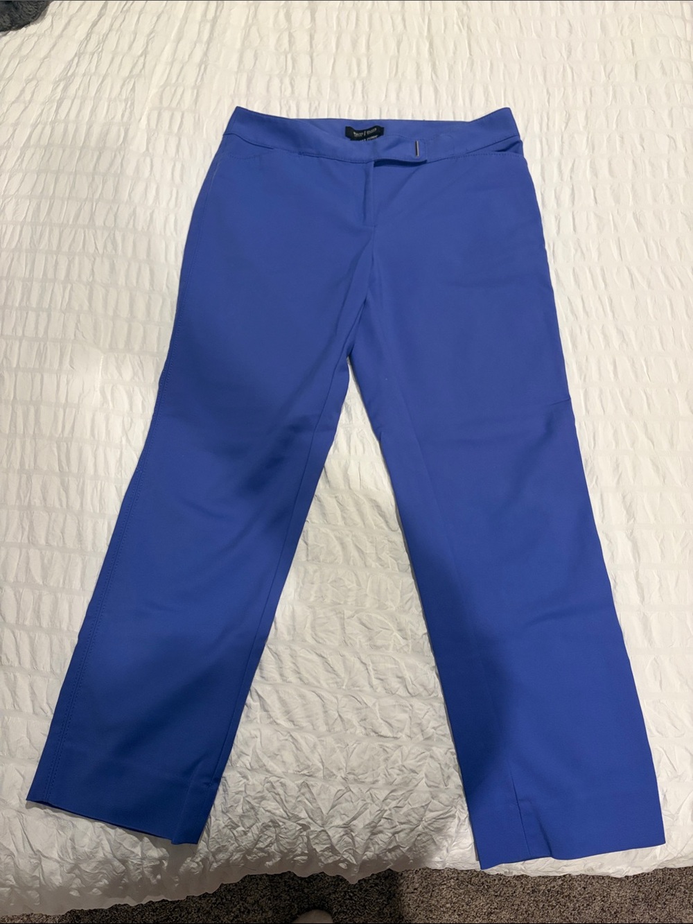 White House Black Market Straight-Leg Women’s Pants in Cobalt Blue
